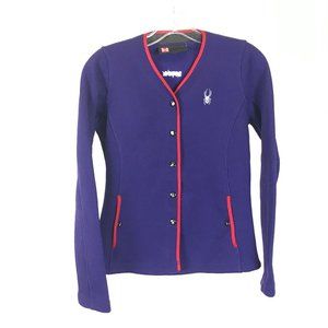 Size Small SPYDER Core Fleece-Lined Sweater Jacket